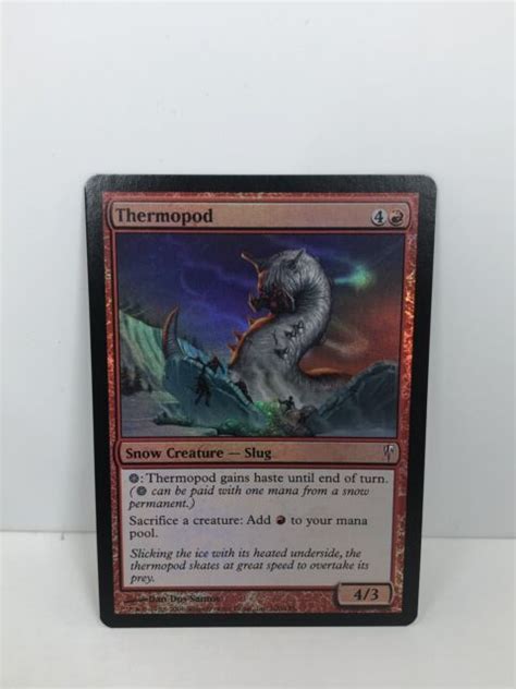 Foil Thermopod Red Coldsnap Mtg Magic Common Foil Ebay