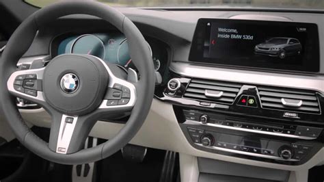 The new BMW 5 Series Touring - On Location Bavaria - Interior.