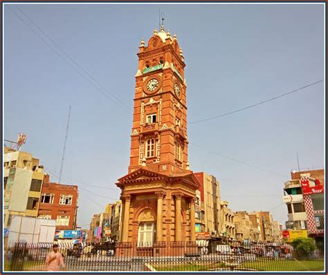 Clock Tower In Faisalabad Tourist Spots In Pakistan