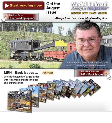 MRH... Model Railroad Hobbyist Magazine. Free On-Line Subscription ...