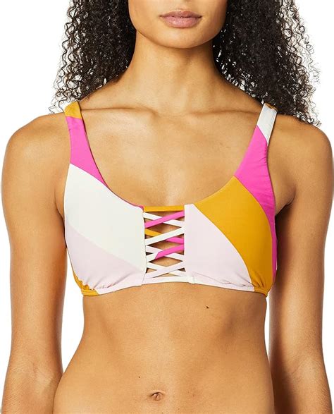 Billabong Women S Standard Soul Stripe Tank Bikini Top At Amazon Women