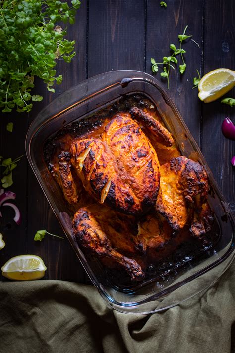 Tandoori Chicken Whole Chicken Soulful And Healthy