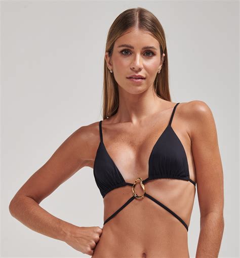 Bikini Tops Top Biquini Star Preto Brand Inti