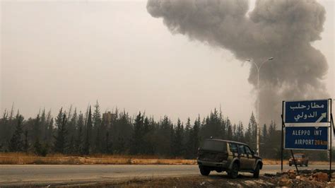 قناة العربيةإسرائيل تقصف مطار حلب وتخرجه عن الخدمة وهذا ما استهدفته