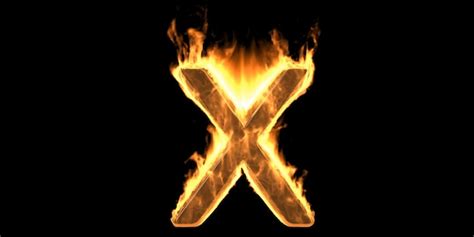 Premium Photo Fire Alphabet Letter X Burning Flame Hot Fiery Font