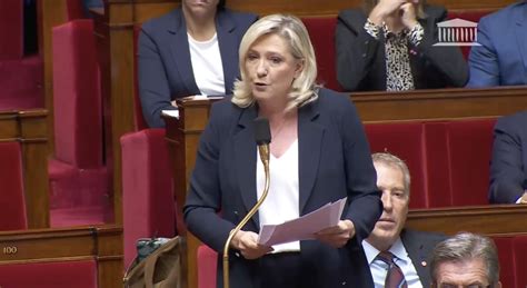 Marine Le Pen On Twitter La France Sest Fig E De Douleur Et D