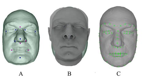 3d Facial Landmark Detection Scheme In Our Framework A The Coarse