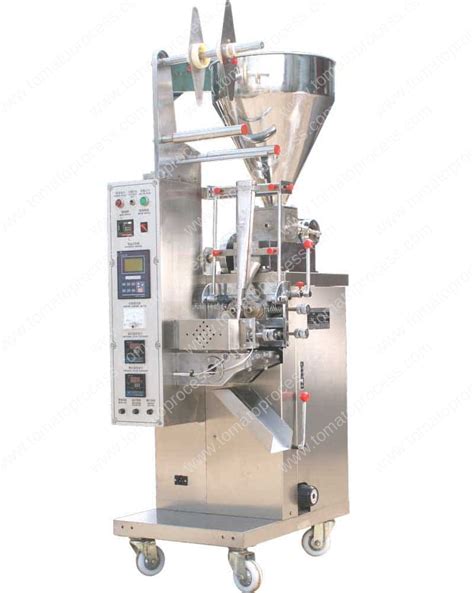 Automatic Tomato Sauce Sachet Bag Filling Packing Machine Tomato