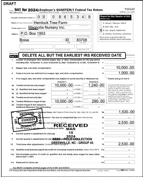 2024 Irs Form 941 Schedule B Alyda Bernita