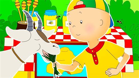 Caillou En Fran Ais Caillou Va La Ferme Dessin Anim En Entier