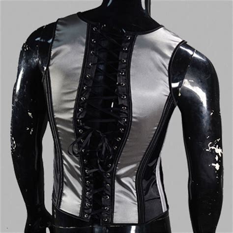 Gentleman Costume Waist Trainer Corset Men Corset Vest Men Etsy