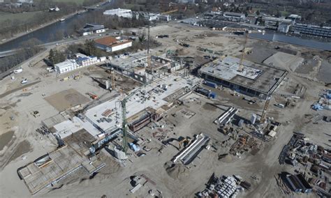 Baufortschritt Im Neuen Edeka Campus In Minden D Lken Architektur