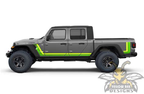 Jeep Gladiator Scrambler Decal Kit