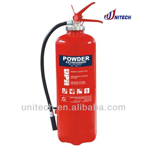 9kg Dry Powder Fire Extinguisher Inside Gas Cartridge With St12