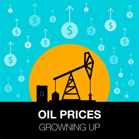 Concetto Di Industria Petrolifera Prezzo Del Petrolio Che Cade Freccia