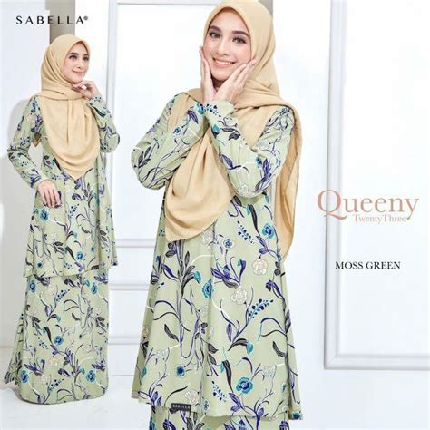 READY STOCK QUEENY BAJU KURUNG VIRAL TANPA GOSOK Women S Fashion