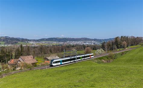 Rabe Gtw Der Thurbo Zwischen Uzwil Und Schwarzenbach