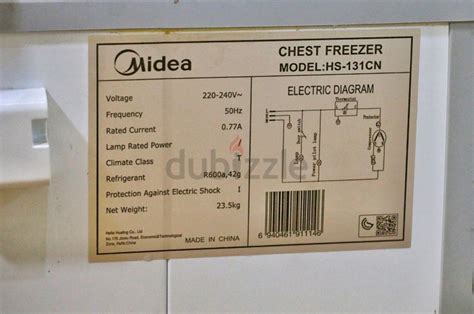 Midea Freezer Brand New | dubizzle