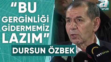 Dursun Özbek Cumhuriyetin 100 Yılına Yakışmayan Bir Final Oldu A