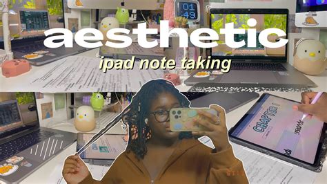 Productive Day Vlog 📝 Study With Me Ipad Note Taking Psych Notes 🧠