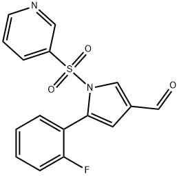 H Pyrrole Carboxaldehyde Fluorophenyl Pyridinylsulfonyl