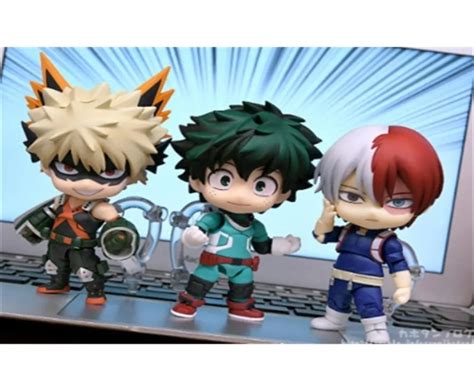 10CM My Hero Academia Anime Figure Midoriya Izuku Bakugou Katsuki