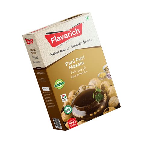 Pani Puri Masala - Flavarich - Authentic SpicesFlavarich – Authentic Spices