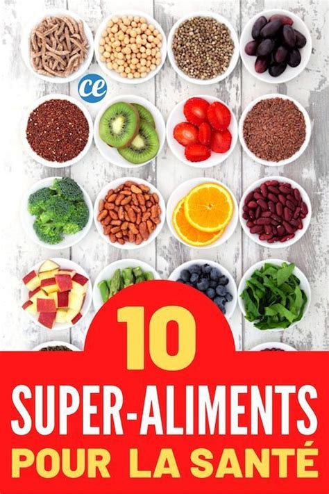 La Liste Des Super Aliments Pour Booster Votre Sant Faites Des