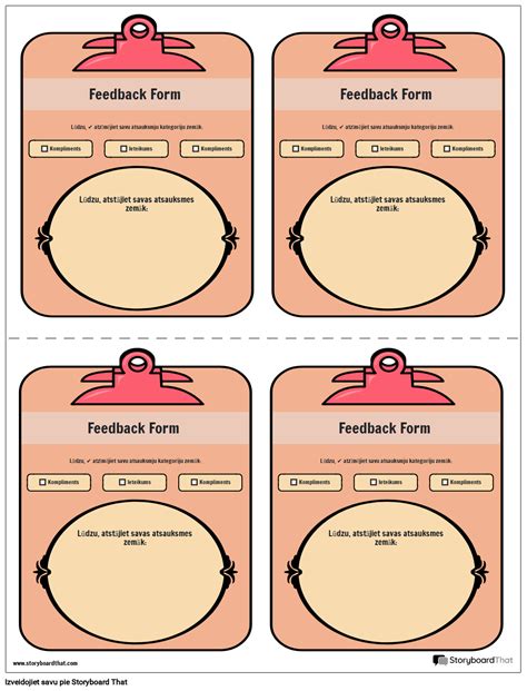 Atsauksmju Veidlapa Storyboard Por Lv Examples