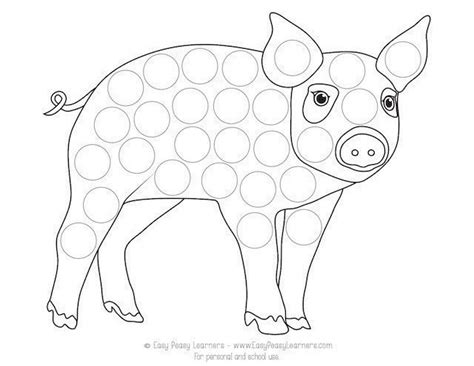 Do A Dot Animals Free Printables