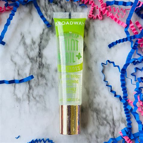 Mint Oil Broadway Vita Lip Clear Lip Gloss Clear Lip Gloss Etsy Uk