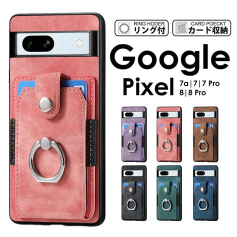 Google Pixel 9a ケース 9 Pro XL 8a 8 Pixel7a 7 リング付きケース 背面カバー 携帯カバー スマホケース ...