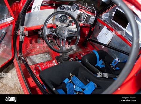 Rally car interior hi-res stock photography and images - Alamy