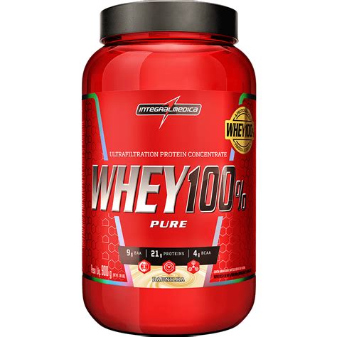 Whey 100 Pure 900g POTE Integral Medica FitoNatureza