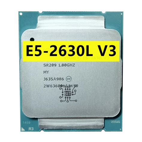 Original xeon e5 2630lv3 e5 2630l v3 processador 8 núcleos 1 80ghz 20mb