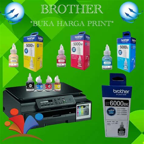 Jual Tinta Refill Brother Bt Bk Bt C M Y Printer Brother Dcp