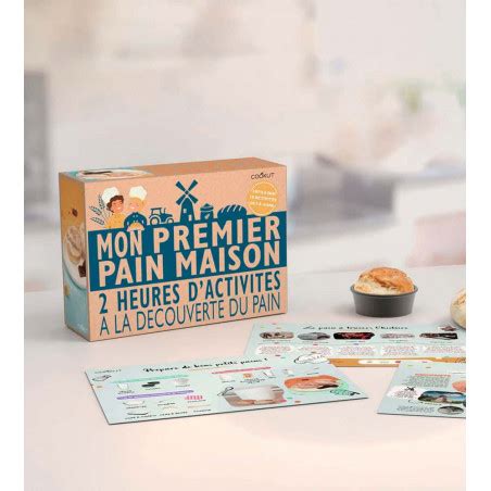 Kit ludique activités Mon Premier Pain Maison Cookut OBJECTIF TENDANCE