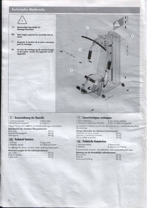 Handleiding Kettler Basic - 7710-900 (pagina 4 van 16) (Duits)