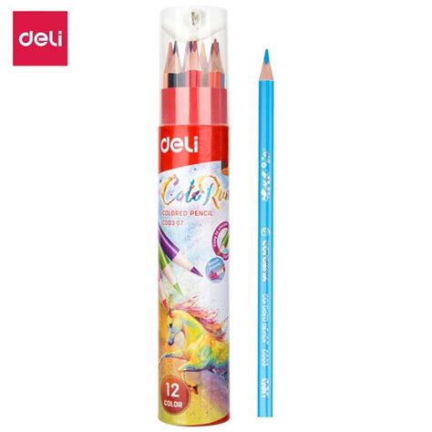 Jual Pensil Warna Deli 12 Warna Bonus Serutan Ec00307 Di Lapak Tg Jkt