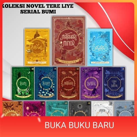 Jual Bebas Pilih Buku Novel Tere Liye Series Bumi Paket Serial Terbaru