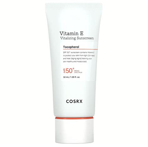 COSRX Vitamin E Vitalizing Sun Screen SPF50 Buy Online