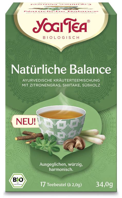 Bio Yogi Tee Im Beutel Nat Rliche Balance X G