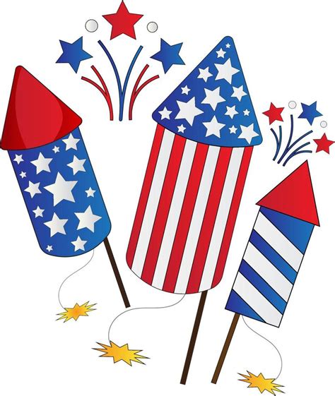 4th Of July Clipart 22273573 Vector Art At Vecteezy