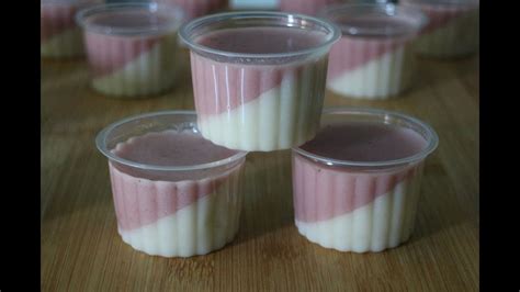 Puding Merah Putih Buah Durian Strawberry Suka Suka Amel YouTube