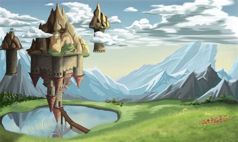 Artstation Inverted Castle