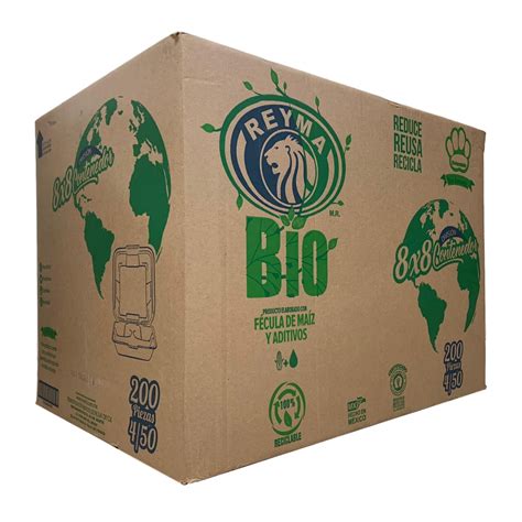 Contenedor T Rmico Liso Biodegradable Reyma X Piezas Nacional De