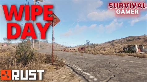 Rust Vanilla Wipe Progression Wipe Day Youtube