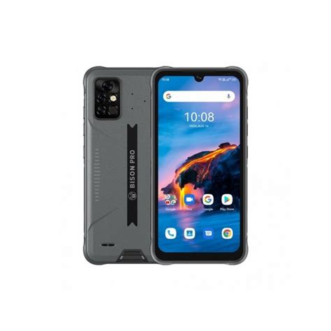 UMIDIGI Bison Pro 4/128GB, 5000 mAh, šedý