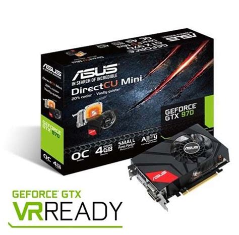 ASUS GeForce GTX 970 - 4GB GDDR5 RAM - Grafikkort | Billig
