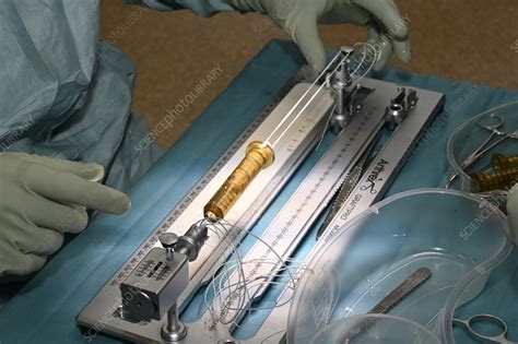 ACL graft preparation - Stock Image - C057/4743 - Science Photo Library